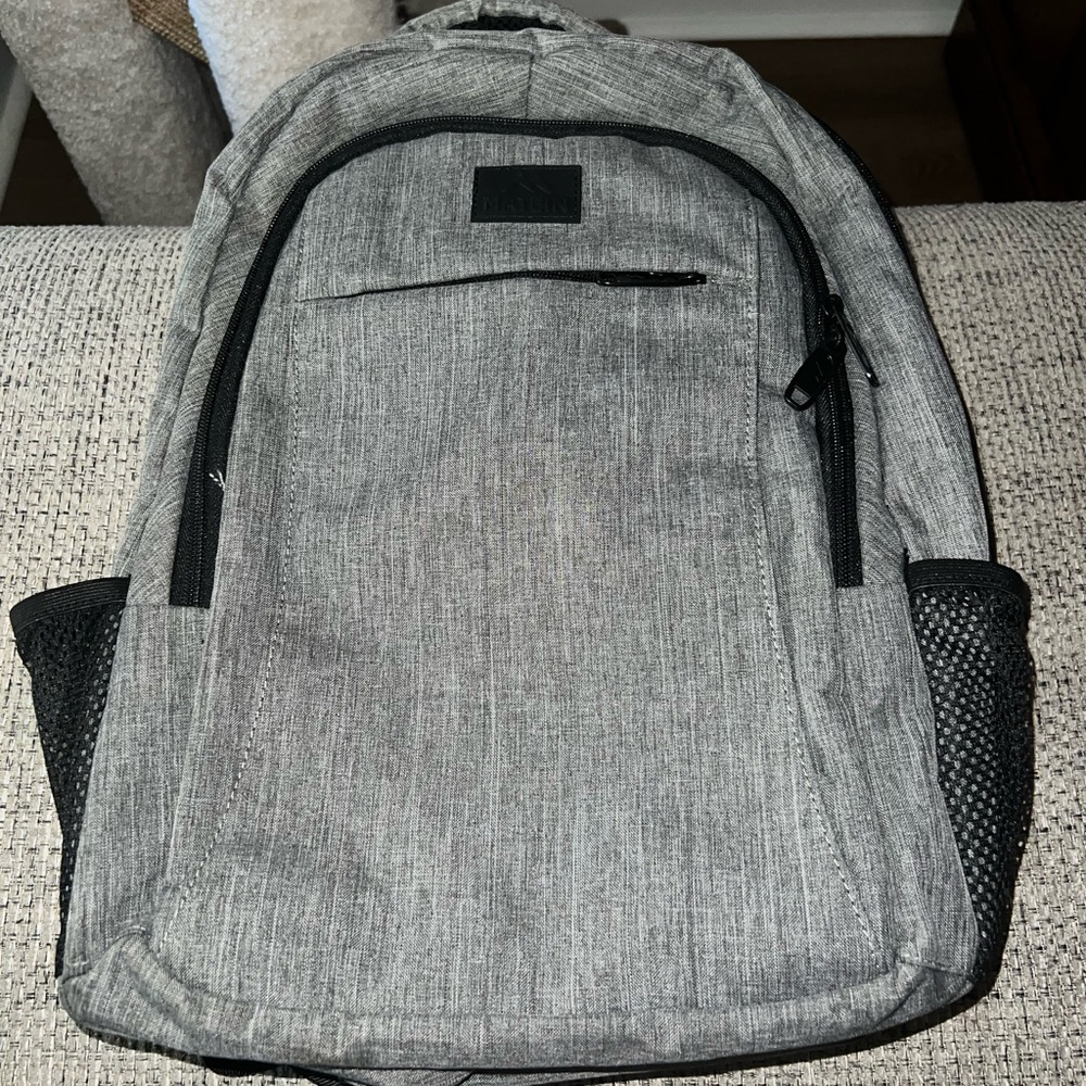 Grey Work/School BookBag